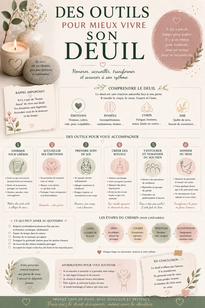 Des outils pour mieux vivre son deuil